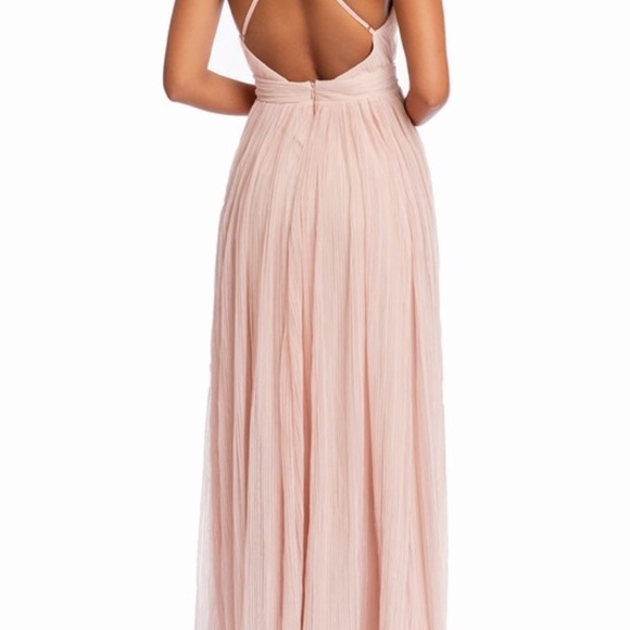 Luxxel maxi bridesmaid dress - Picture 2 of 5